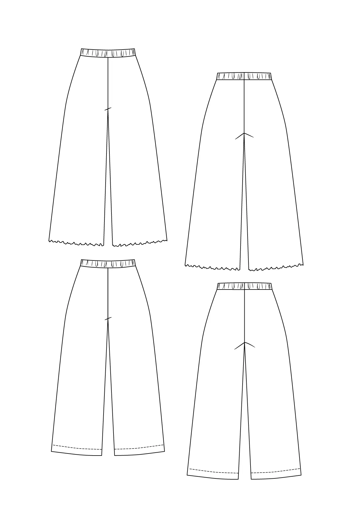 OLO TEE & PANTS SET • PDF Pattern