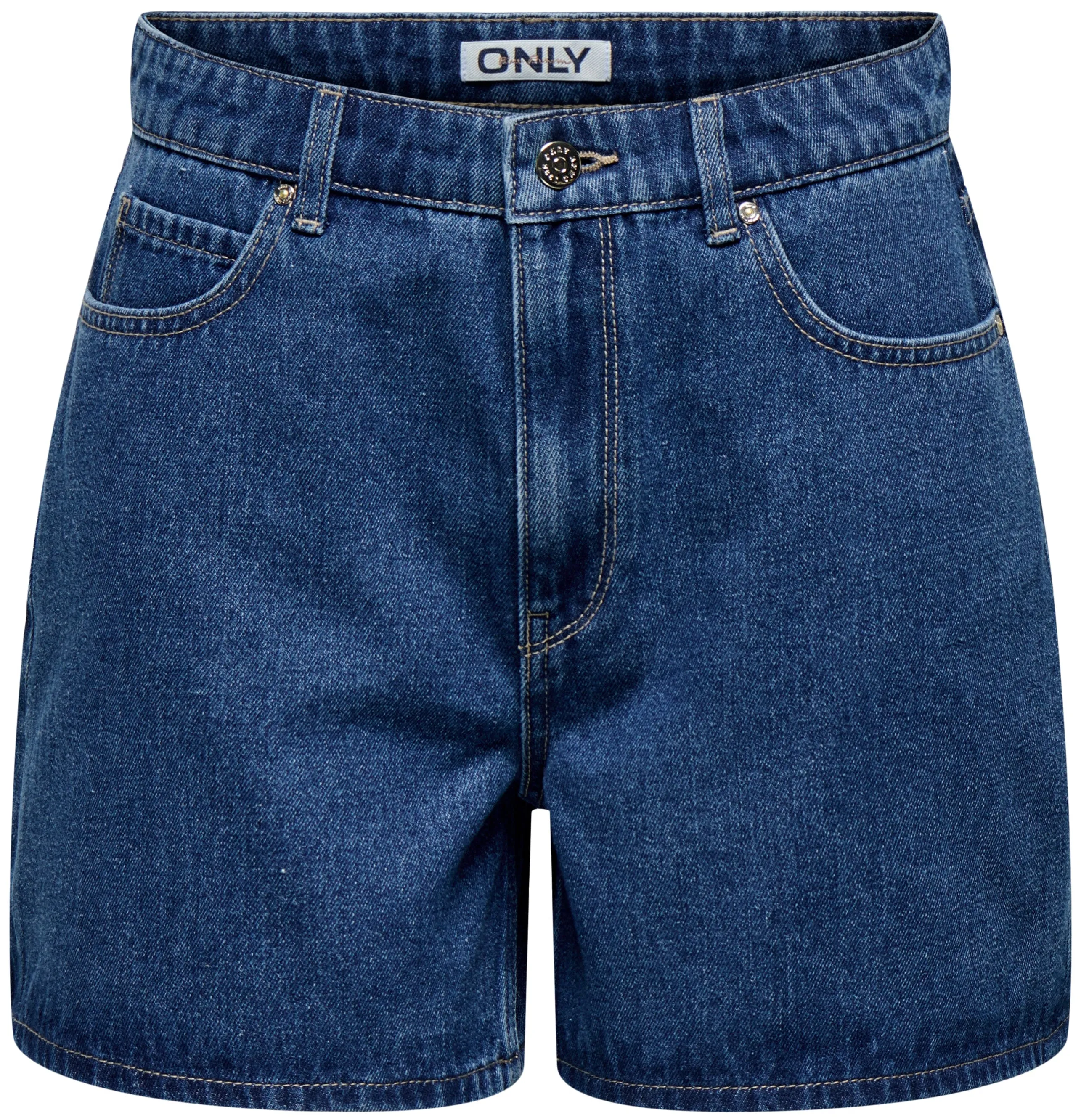 Only Venus HW Denim Shorts Medium Blue Denim
