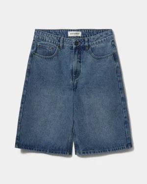 PARISSW SHORTS - Denim blue