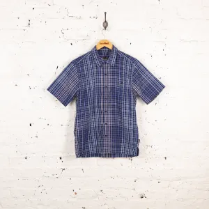 Patagonia Short Sleeve Check Shirt - Blue - S