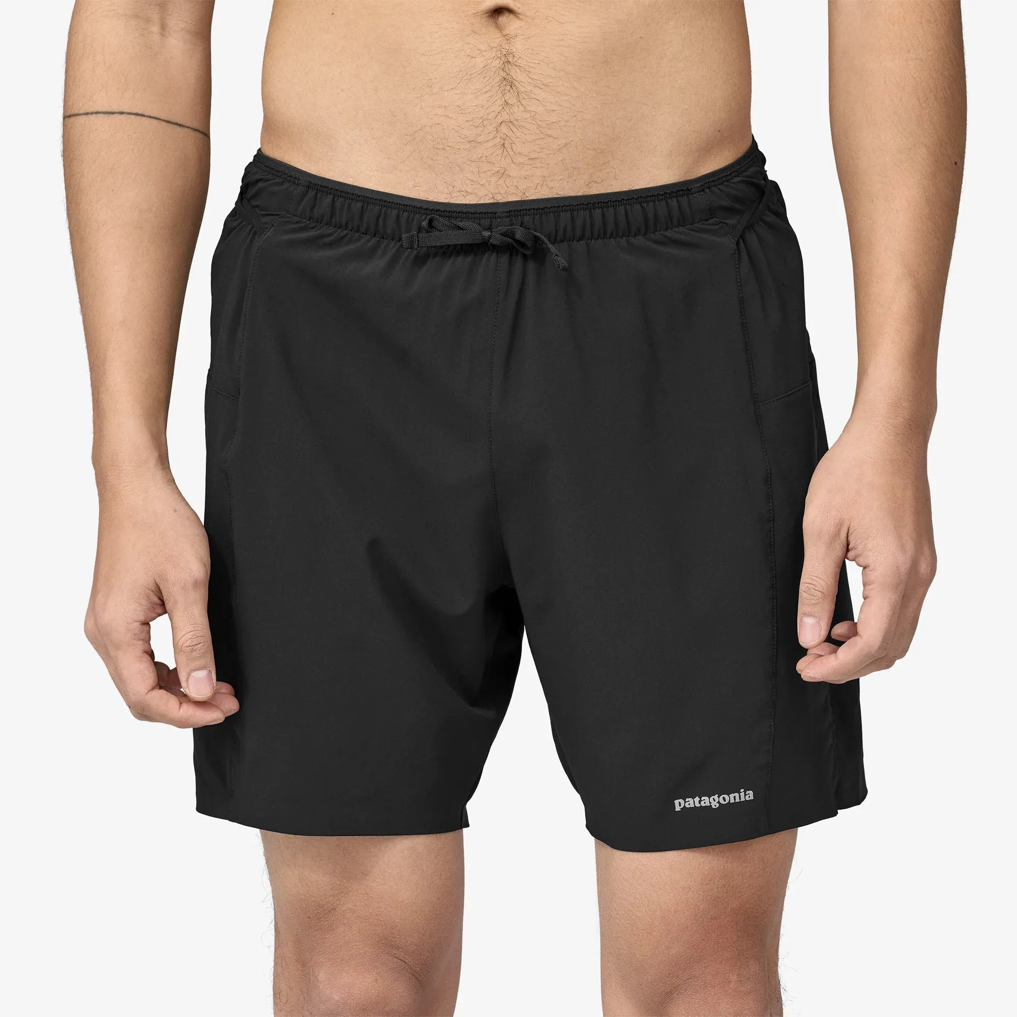 Patagonia Strider Pro 7 Inch Shorts | Black | Mens