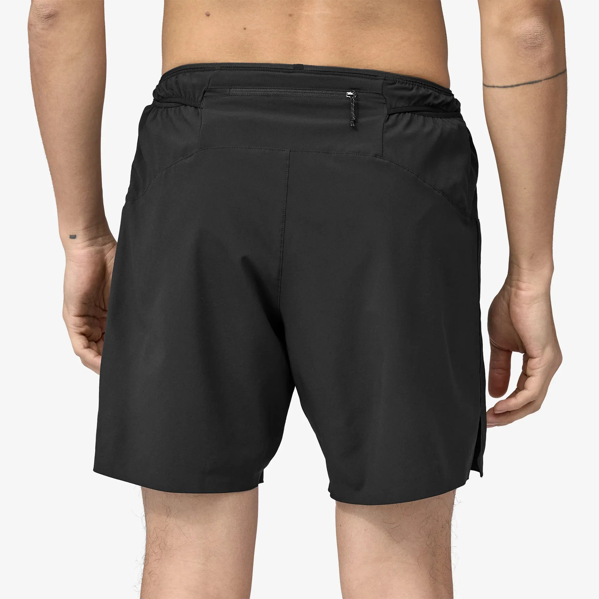 Patagonia Strider Pro 7 Inch Shorts | Black | Mens