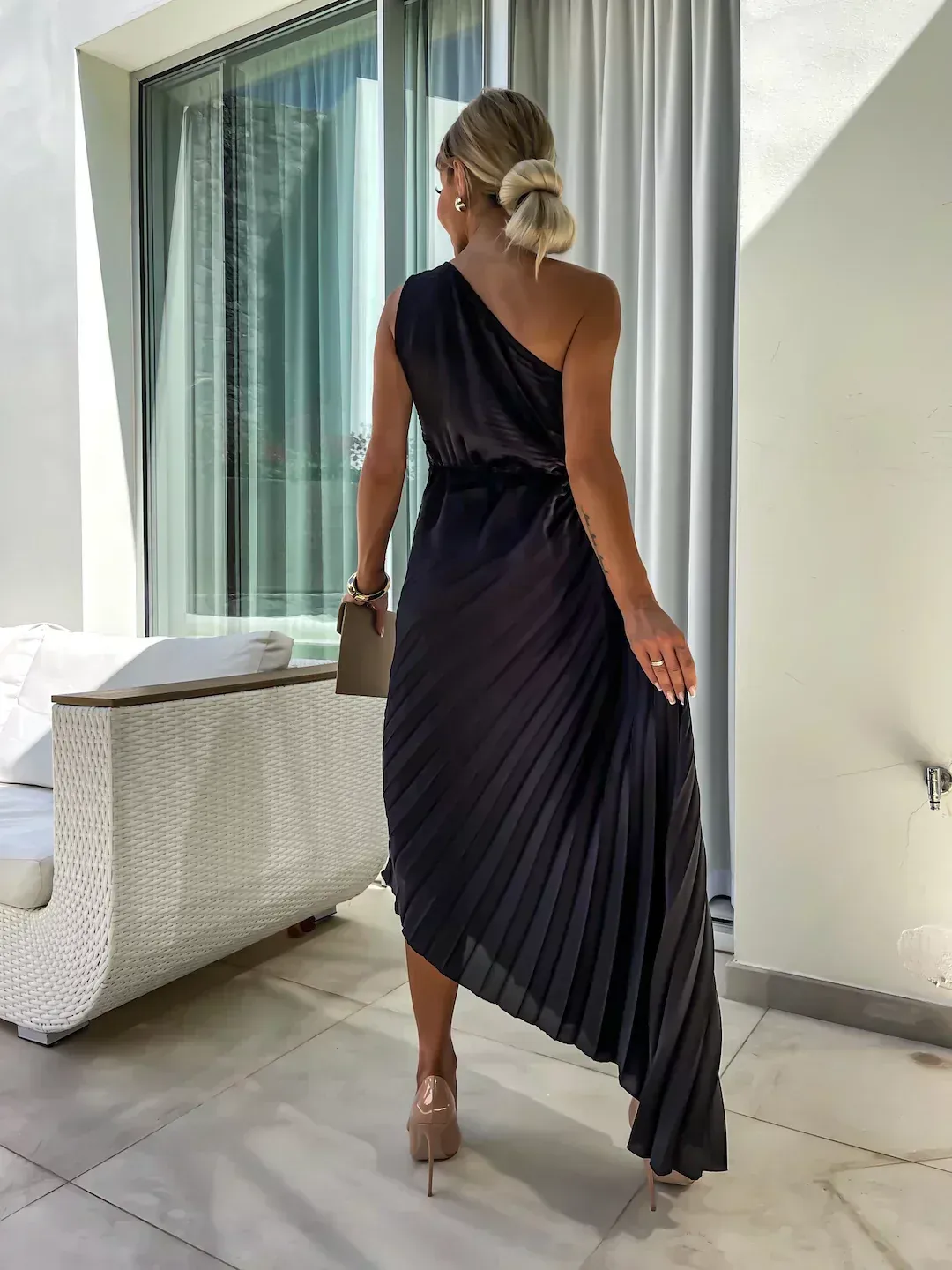 Pearl - Romantic Flower Midi Dress