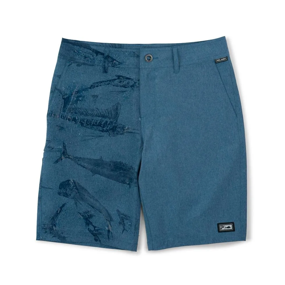 Pelagic Deep Sea Hybrid Fishing Shorts - Gyotaku