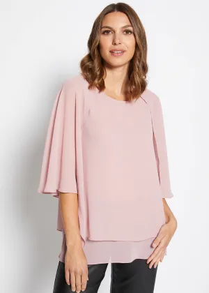 Philosophy Cape Multiway Top - Dusty Pink CLEARANCE