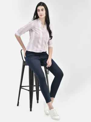 Pink Striped Shirt