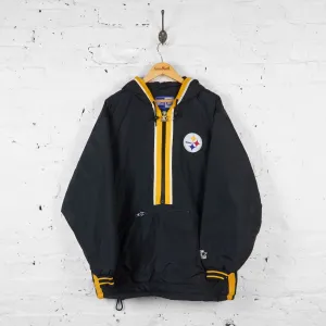 Pittsburgh Steelers Hooded Starter Jacket - Black - L