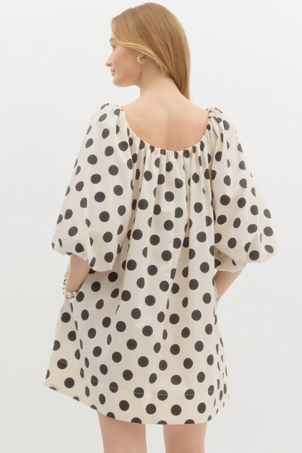 Polka Dot Bubble Dress