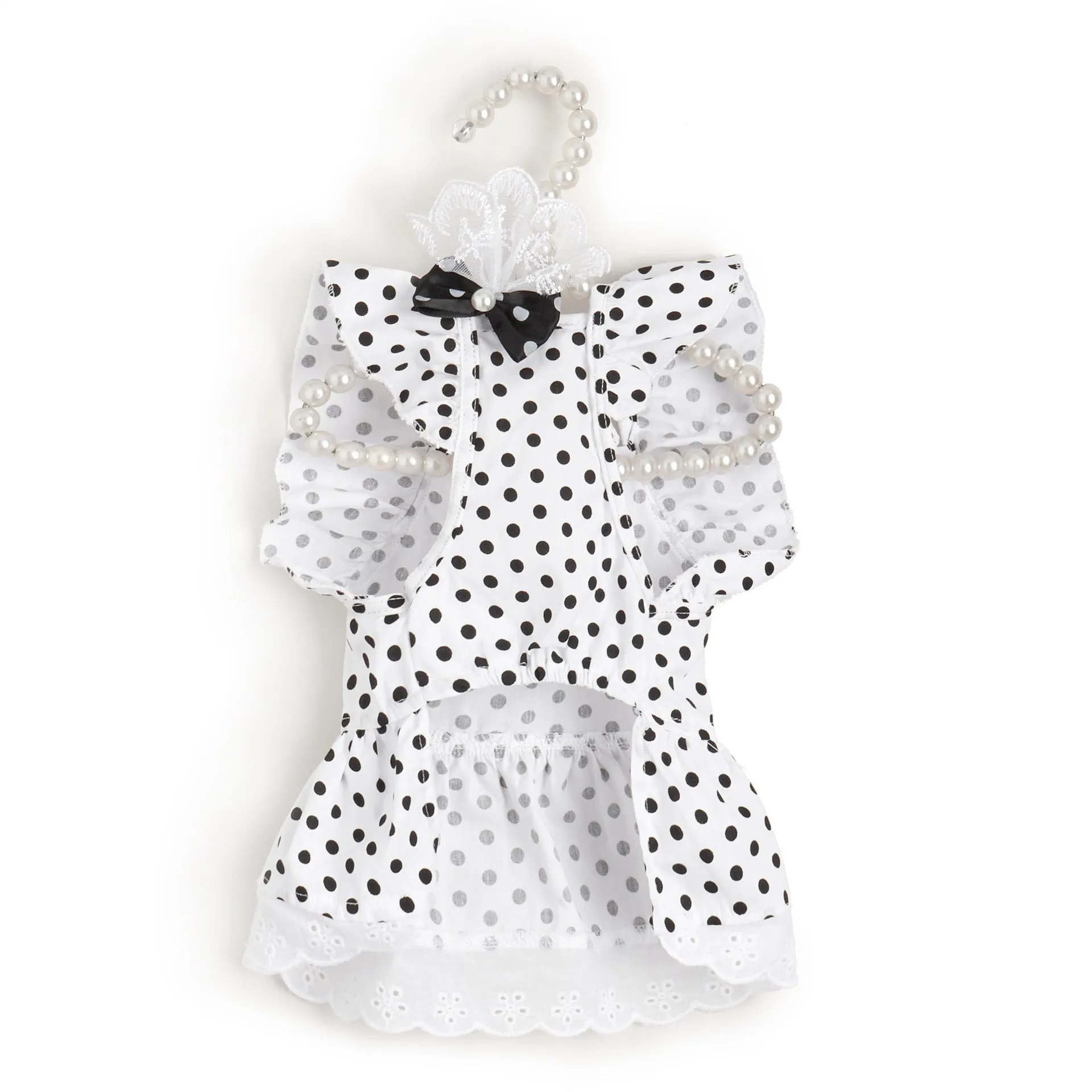 Polka Dot Princess Dress for Cats and Dogs