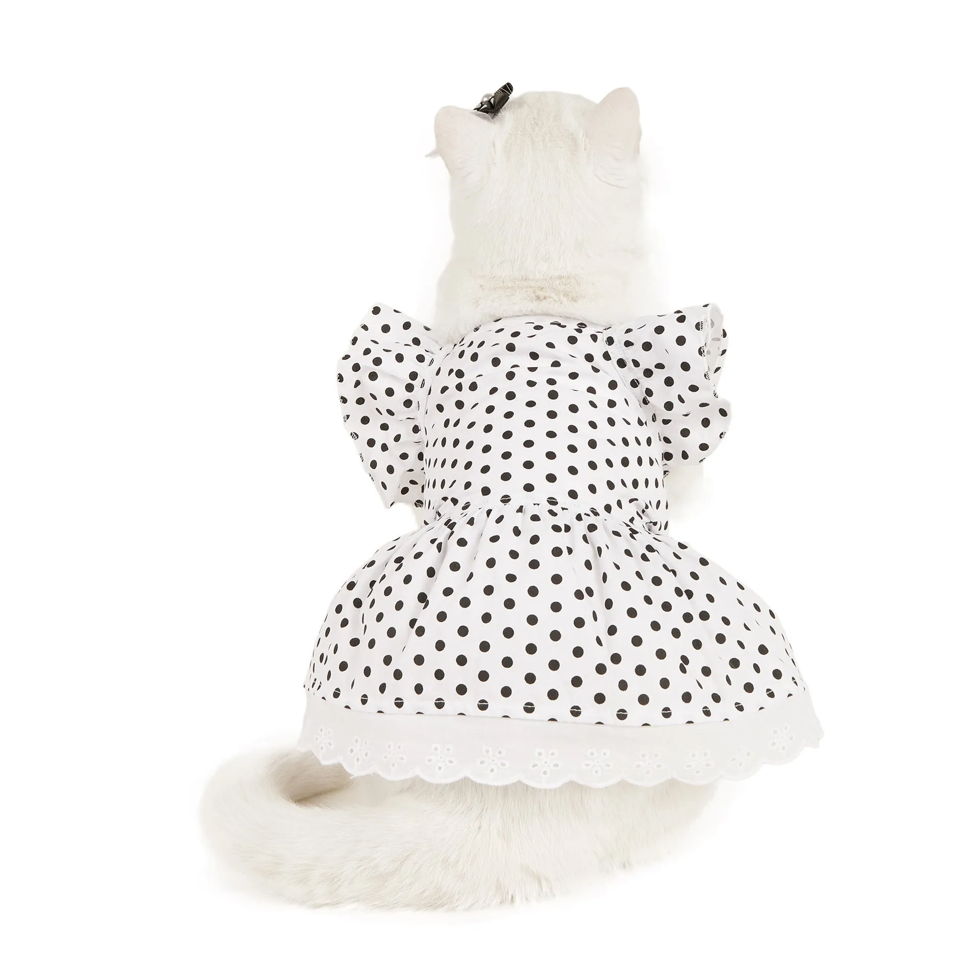 Polka Dot Princess Dress for Cats and Dogs
