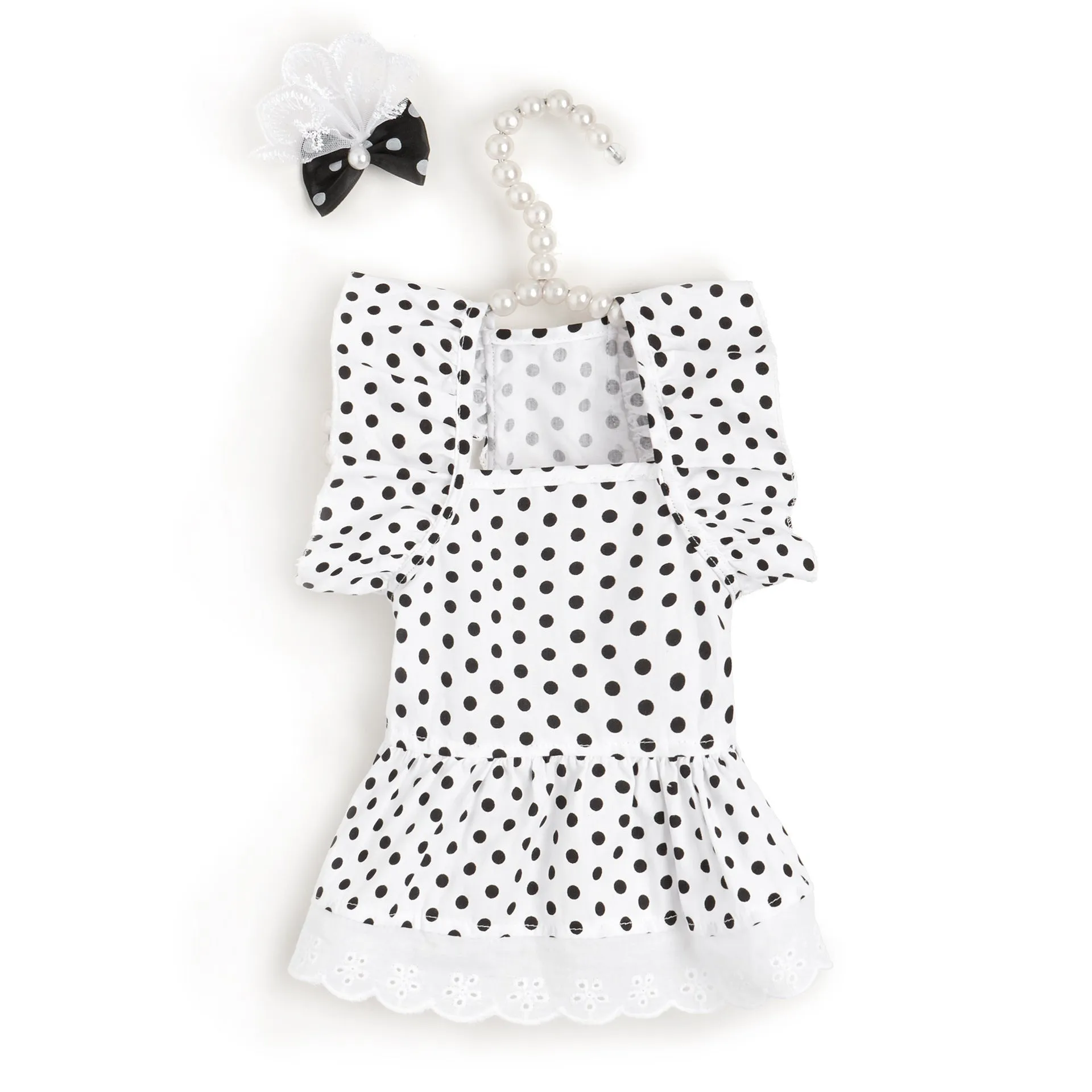 Polka Dot Princess Dress for Cats and Dogs