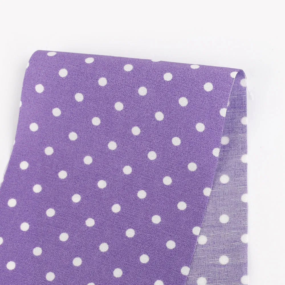Polka Dot Viscose Blend - Allium