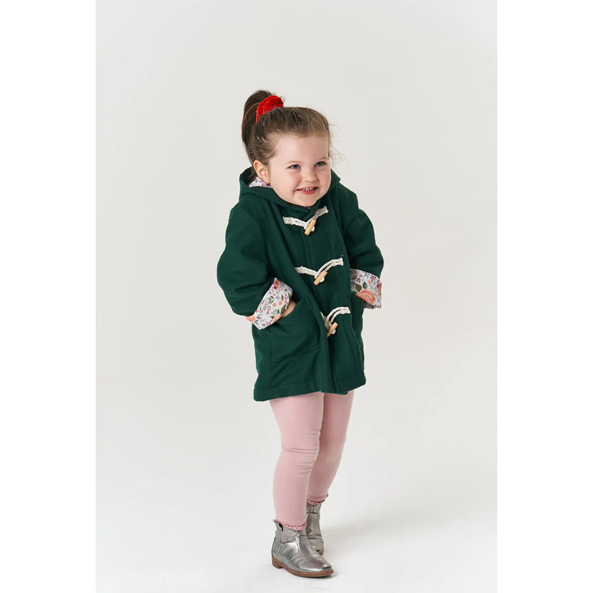 Poppy & Jazz Walnut Duffle Coat Sewing Pattern