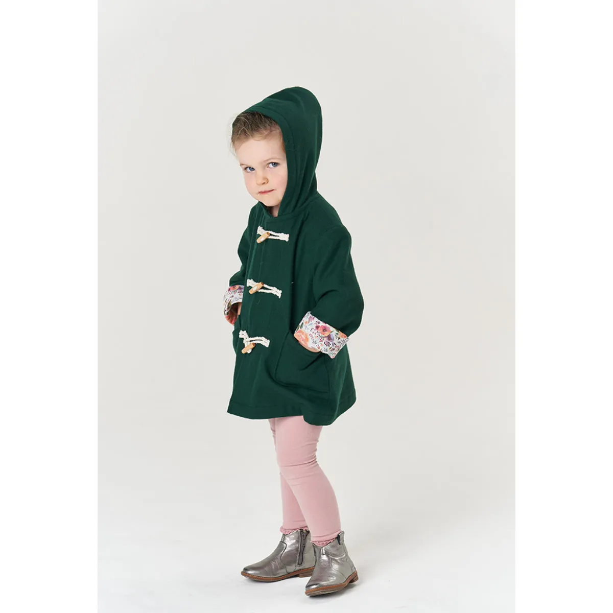 Poppy & Jazz Walnut Duffle Coat Sewing Pattern