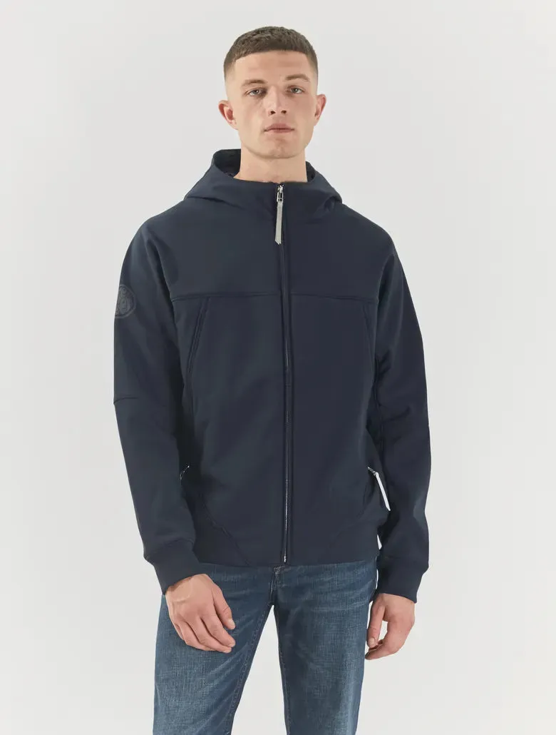 Pretty Green Cyclone Soft Shell Jacket Navy