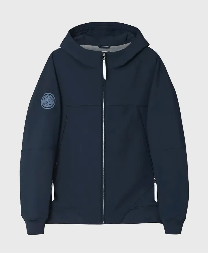 Pretty Green Cyclone Soft Shell Jacket Navy