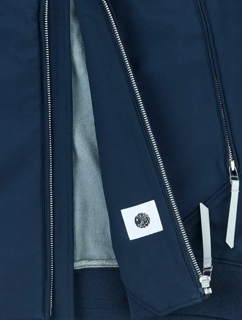Pretty Green Cyclone Soft Shell Jacket Navy