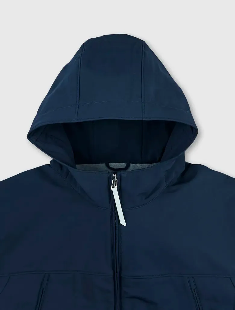 Pretty Green Cyclone Soft Shell Jacket Navy