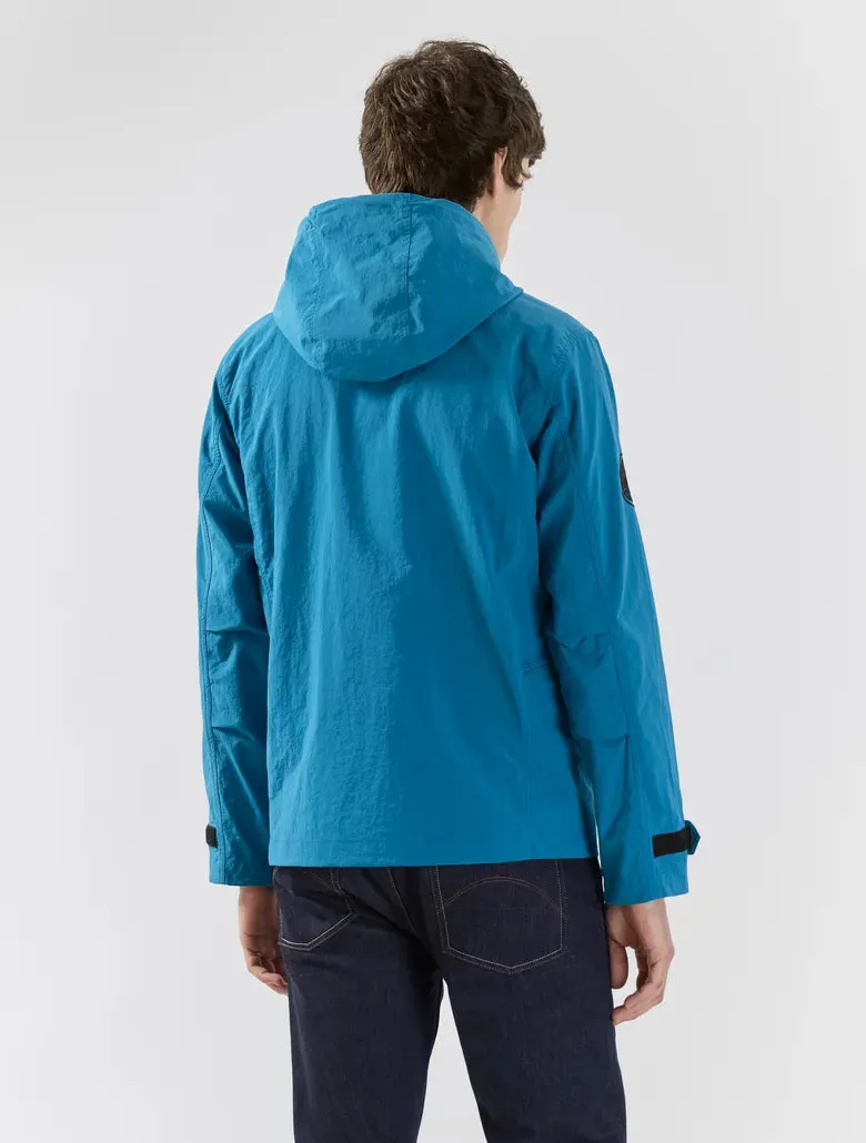 Pretty Green Insomnia Hooded Jacket Blue