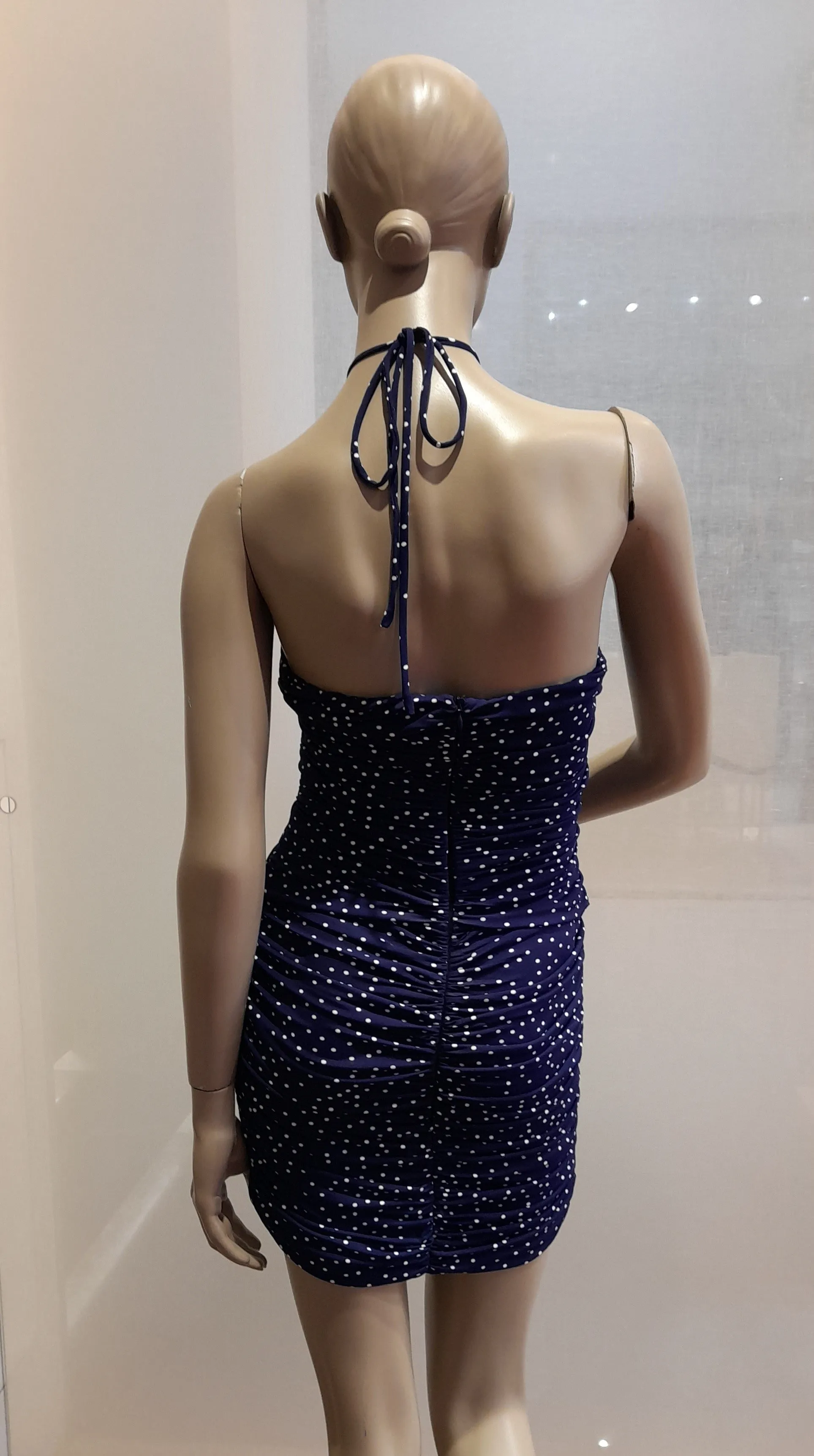 Printed mini dress