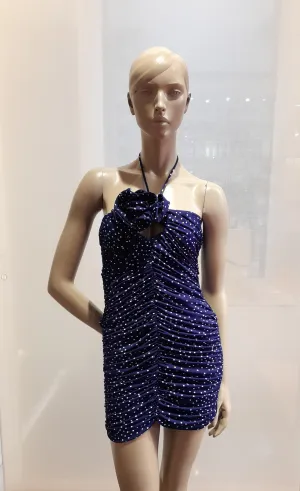 Printed mini dress