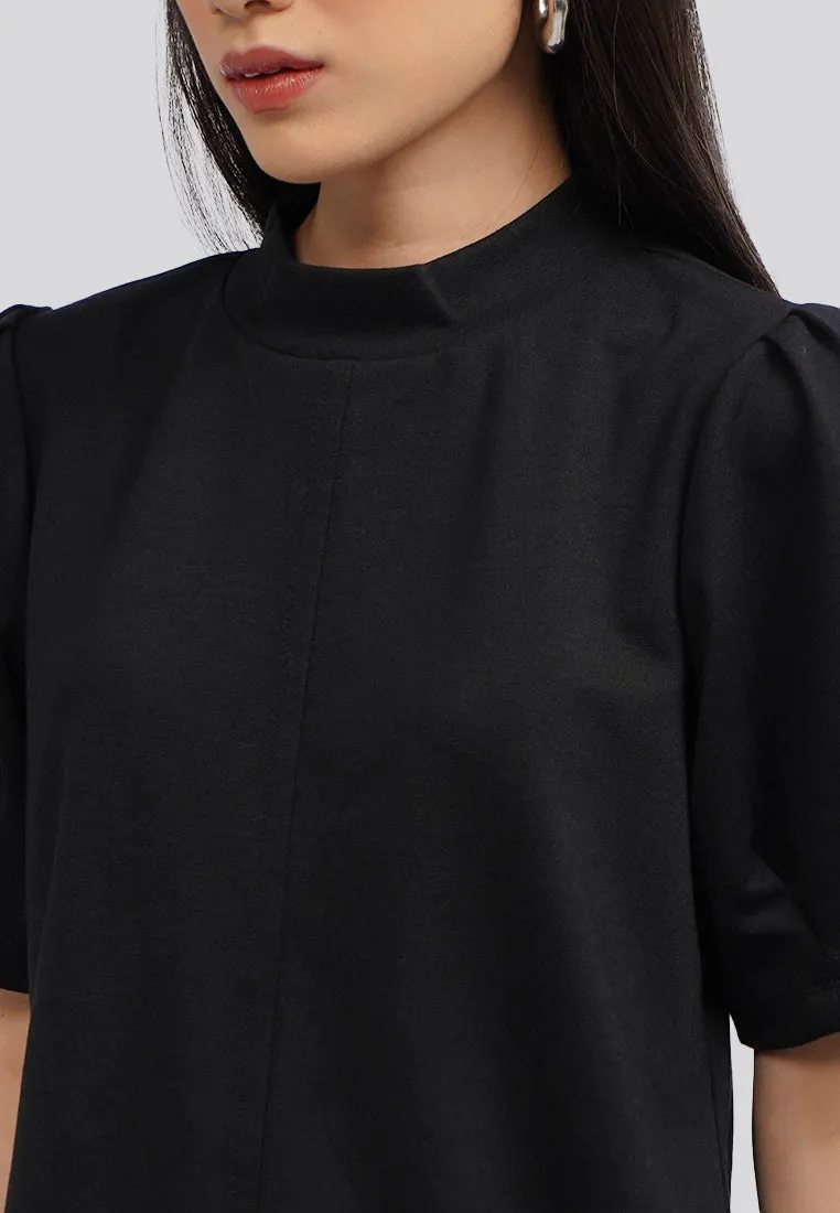 Puff Sleeve Knit Top