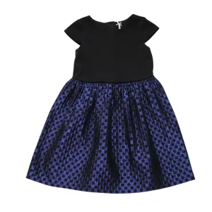 Purple Dot Party Dress