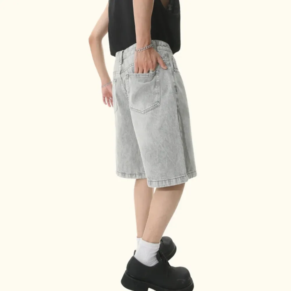 "Wasteland Style Denim" Shorts