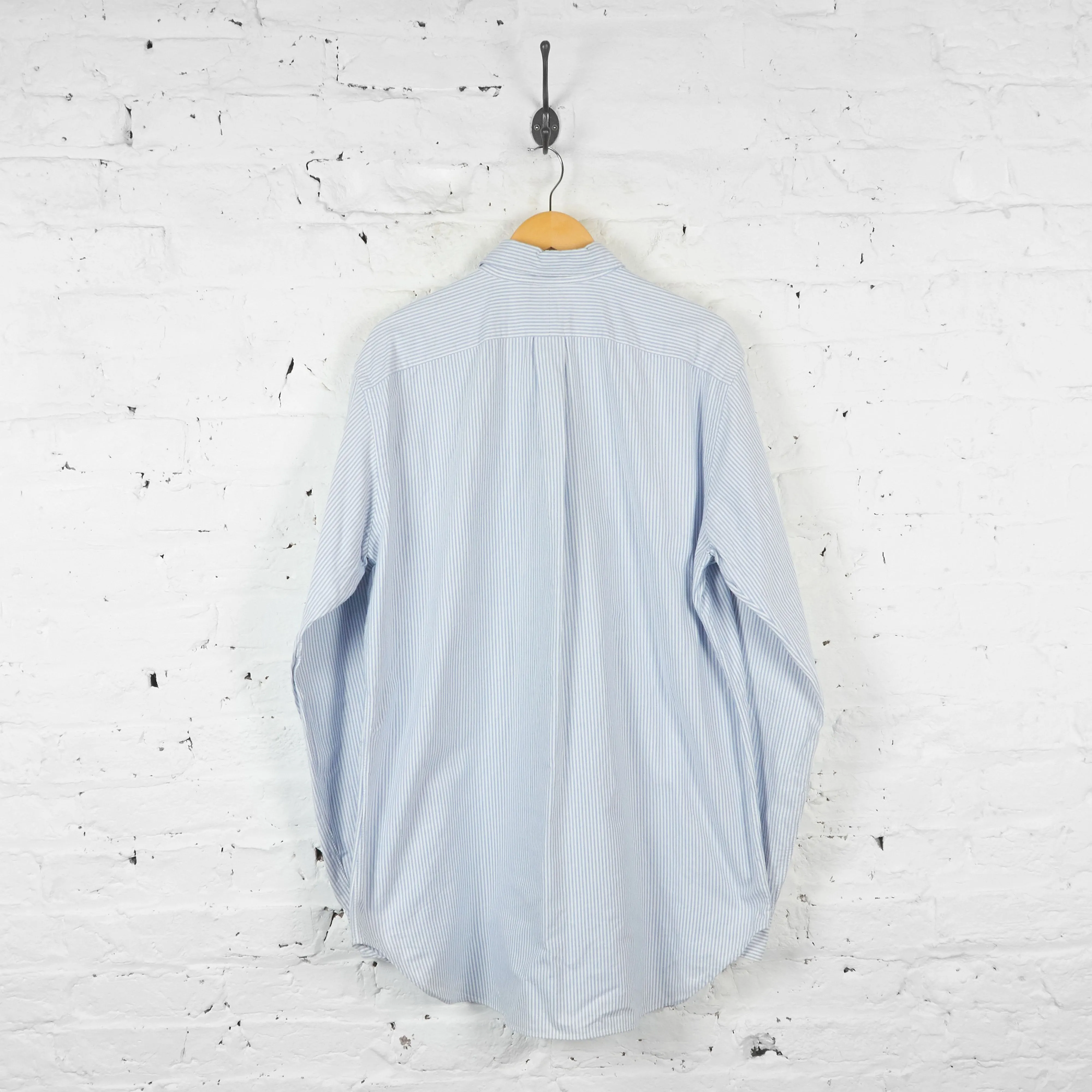Ralph Lauren Striped Shirt  - Blue/White - L