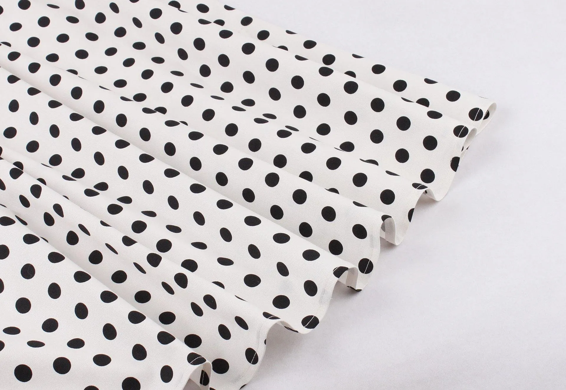 Regular Waist Dot Print Plus Sizes Midi Dresses