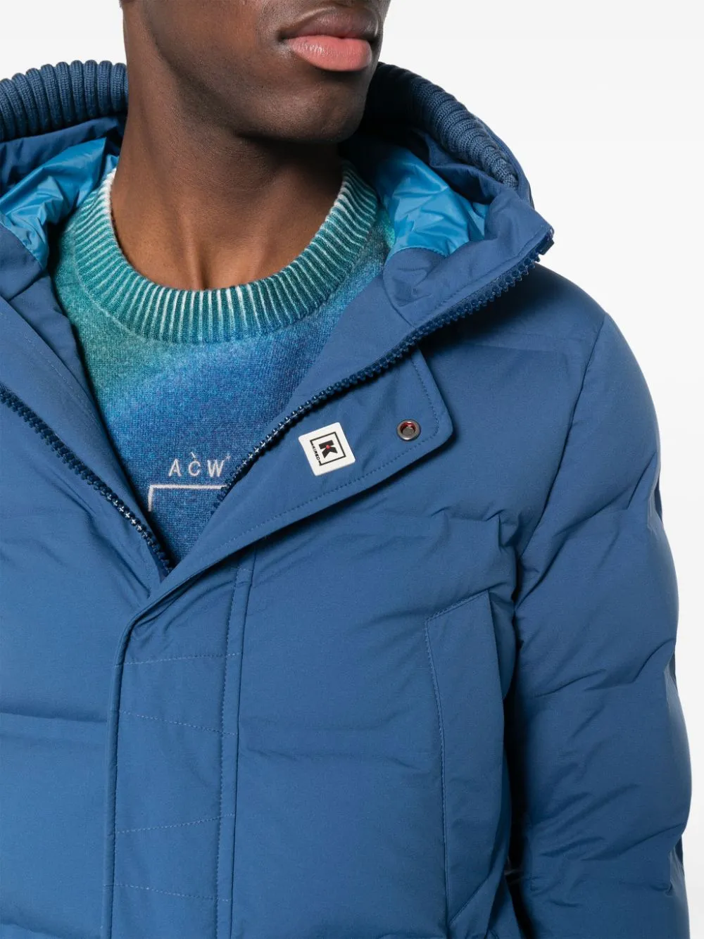 Reus hooded down jacket