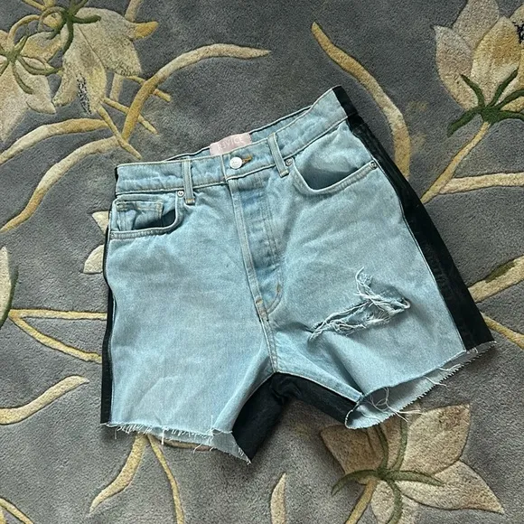 Revice Denim Two Toned Shorts