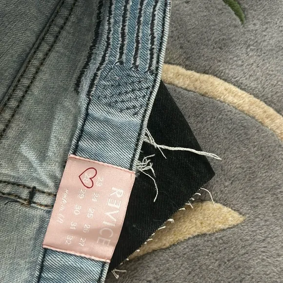 Revice Denim Two Toned Shorts