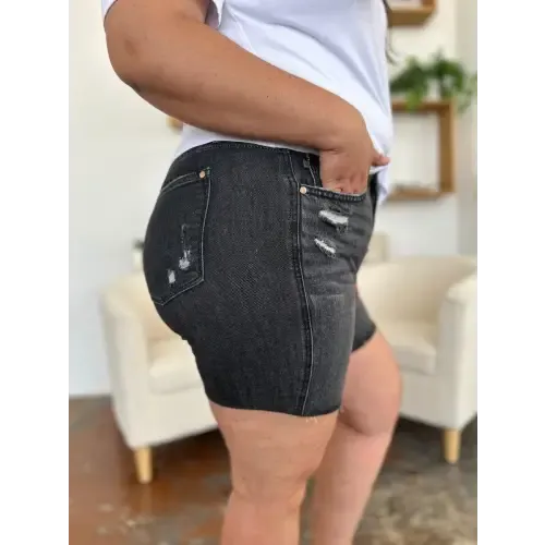Rigid Magic Denim Shorts