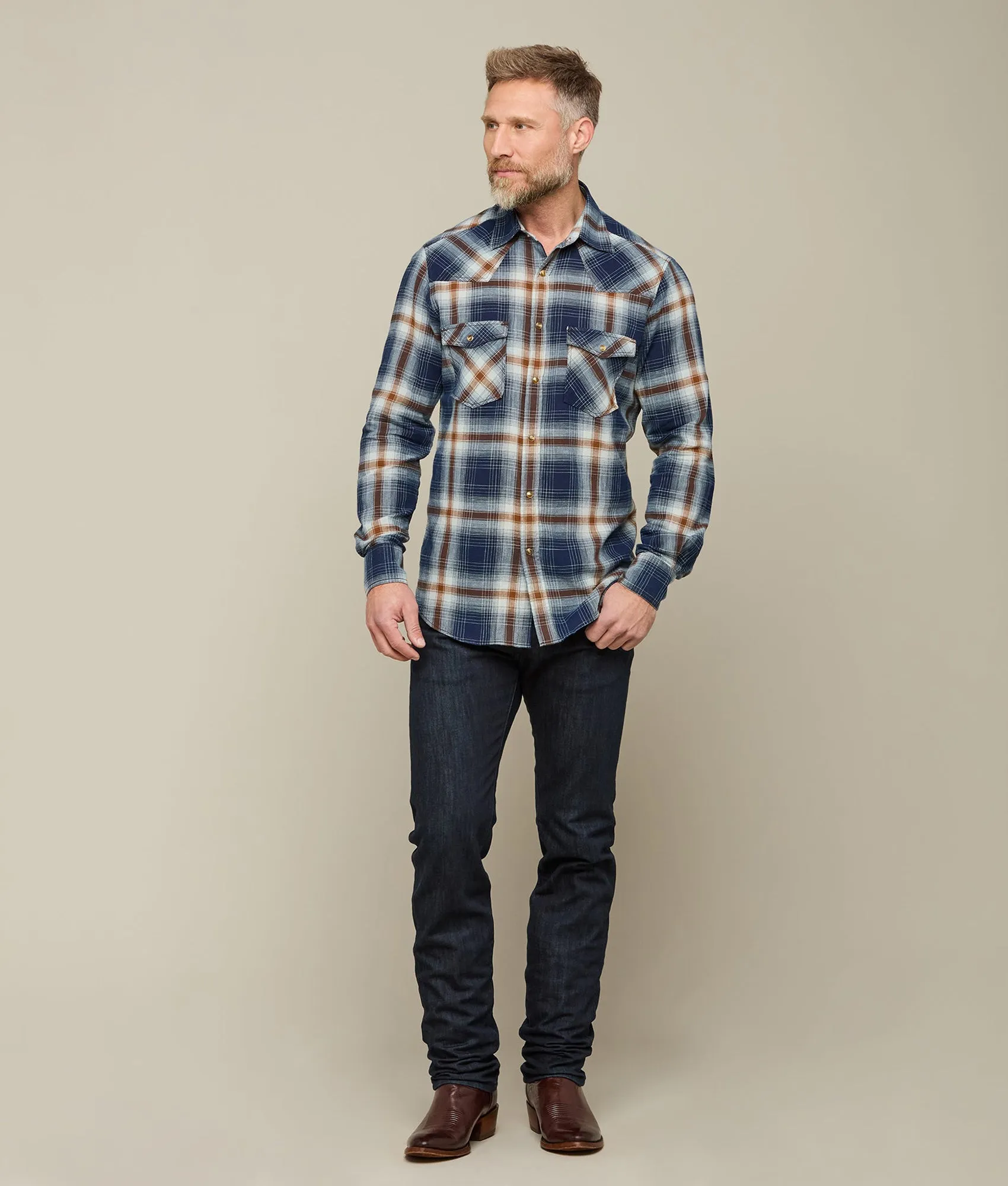 Rio Grande :: Denim/Tan