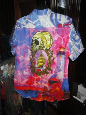 Robert Graham Siebel's Cove Limited Edition Short Sleeve Shirt Size Large New with Tags