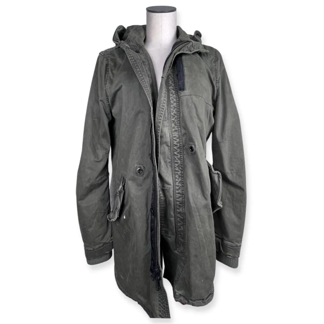Rogue State Men’s Utility Trench Coat size S