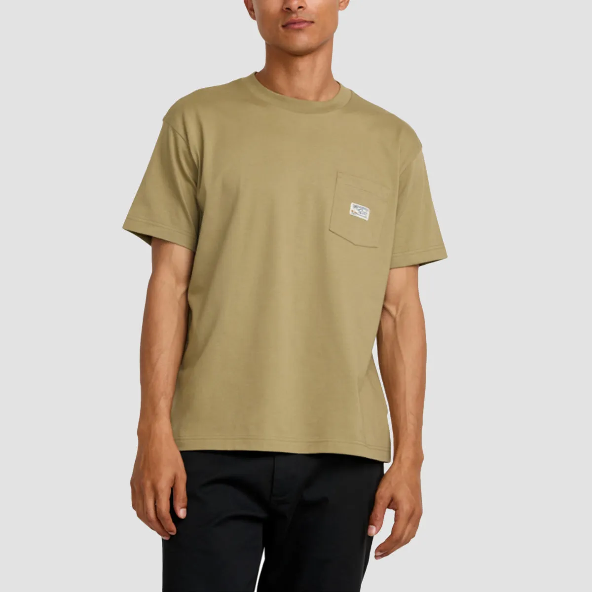RVCA Exotica Pocket T-Shirt Coyote