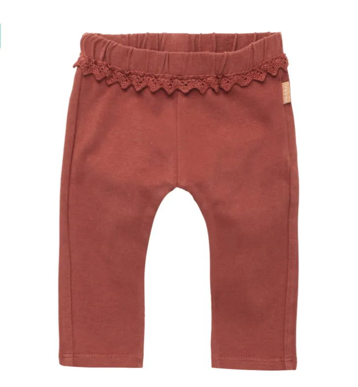 SAKS TROUSERS - HENNA