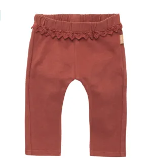 SAKS TROUSERS - HENNA