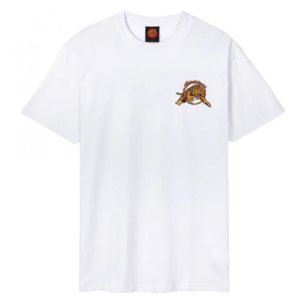 Santa Cruz T-Shirt Salba Tiger Redux - White