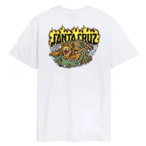 Santa Cruz T-Shirt Salba Tiger Redux - White