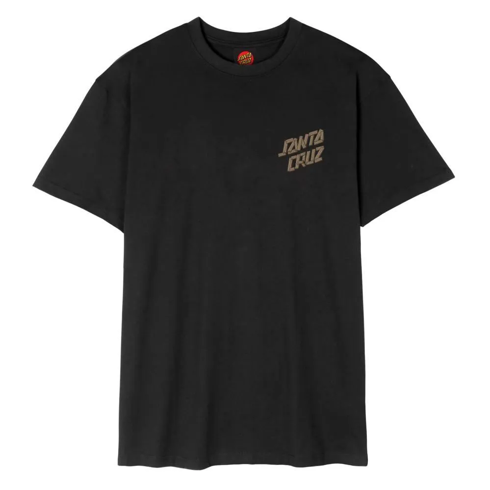 Santa Cruz T-Shirt Screaming Grizzly T-Shirt - Black