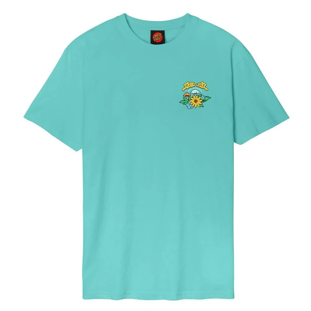 Santa Cruz T-Shirt Winkowski 8Baller Trip T-Shirt - Pool Blue