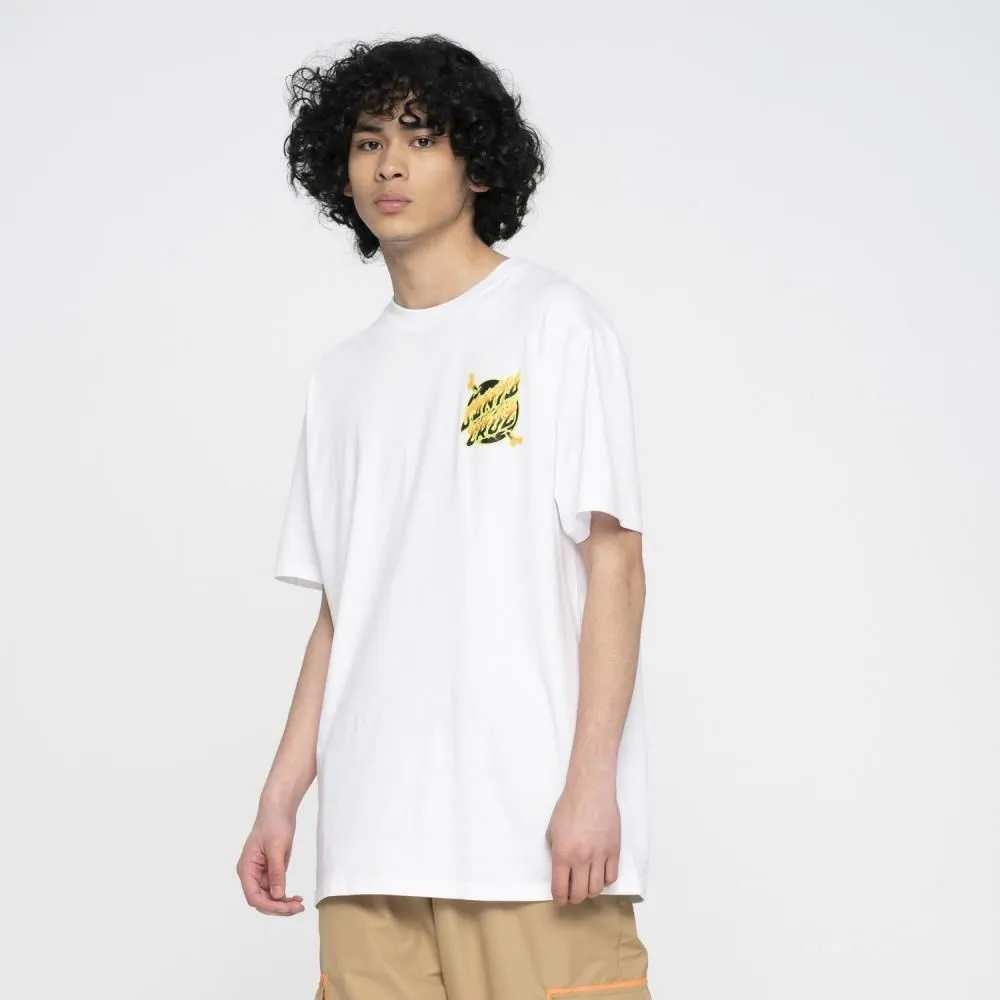 Santa Cruz T-Shirt Winkowski Volcano Dot T-Shirt - White