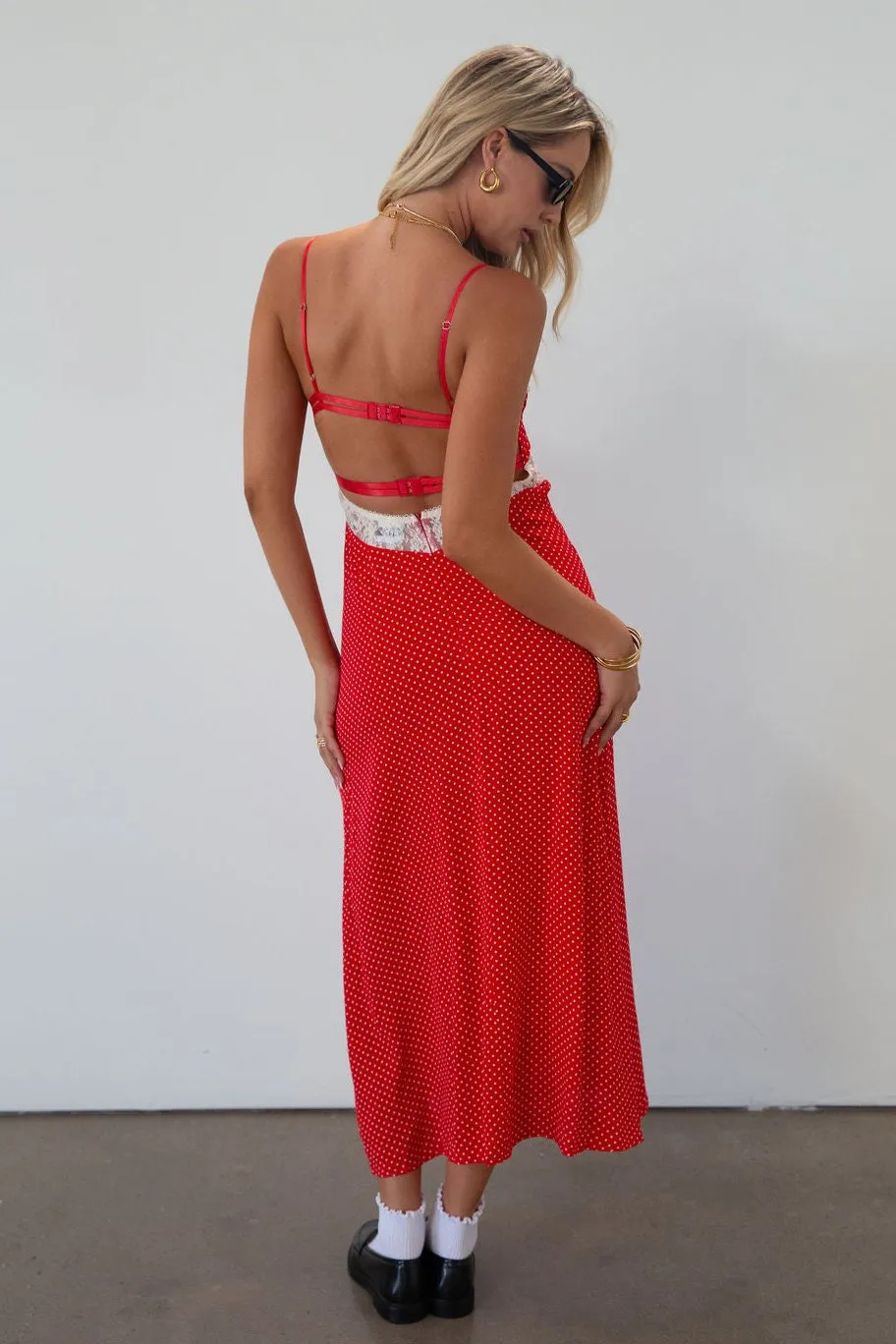 Seeing Spots Maxi Dress