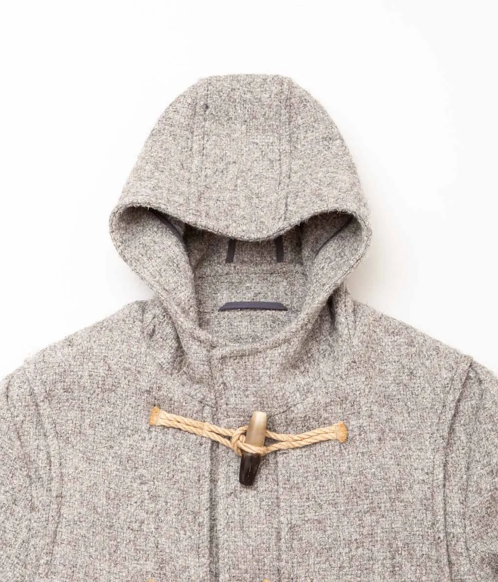 S.E.H KELLY "DUFFLE COAT (HERDWICK TWEED DUFFLE COAT)" (LIGHT SHEEP)