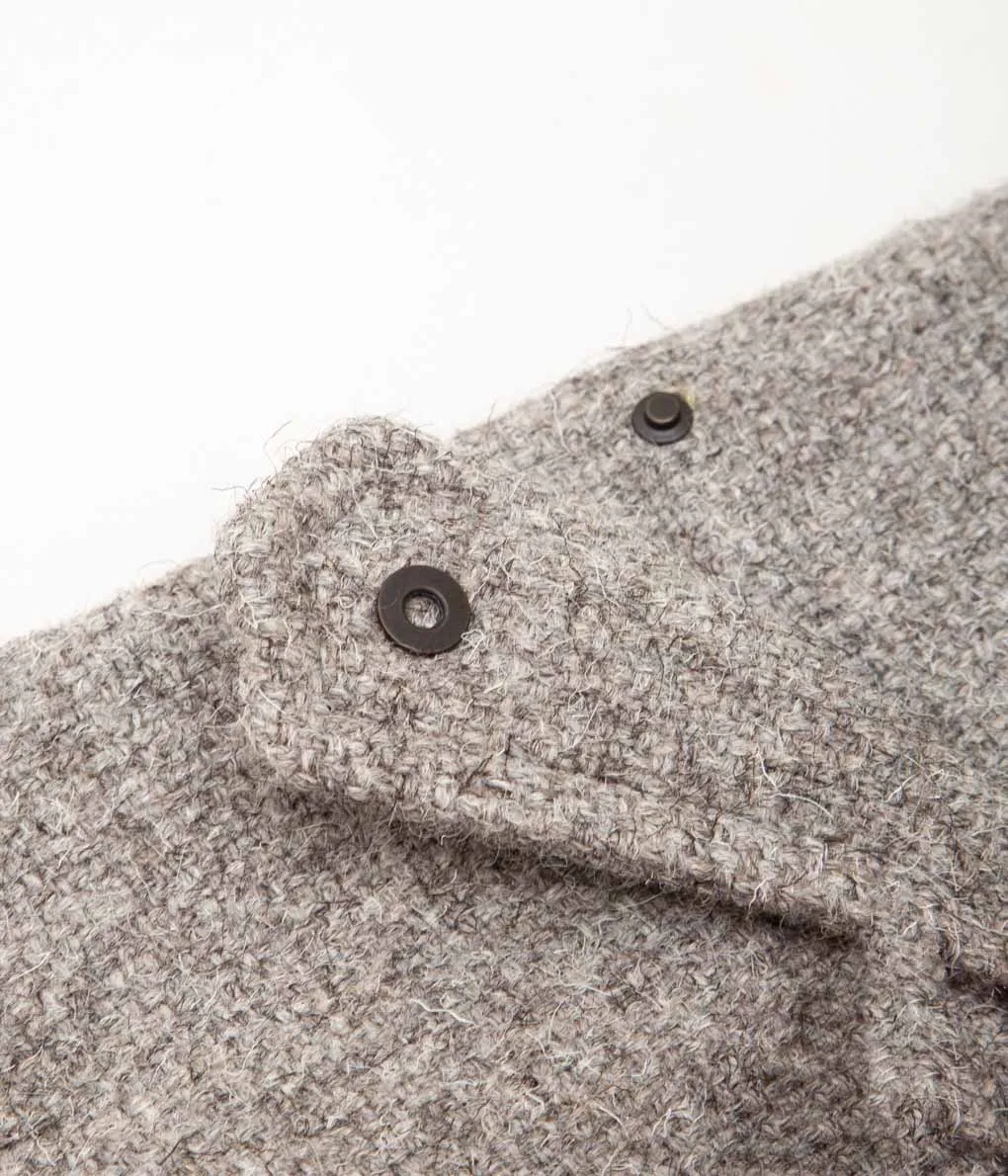 S.E.H KELLY "DUFFLE COAT (HERDWICK TWEED DUFFLE COAT)" (LIGHT SHEEP)