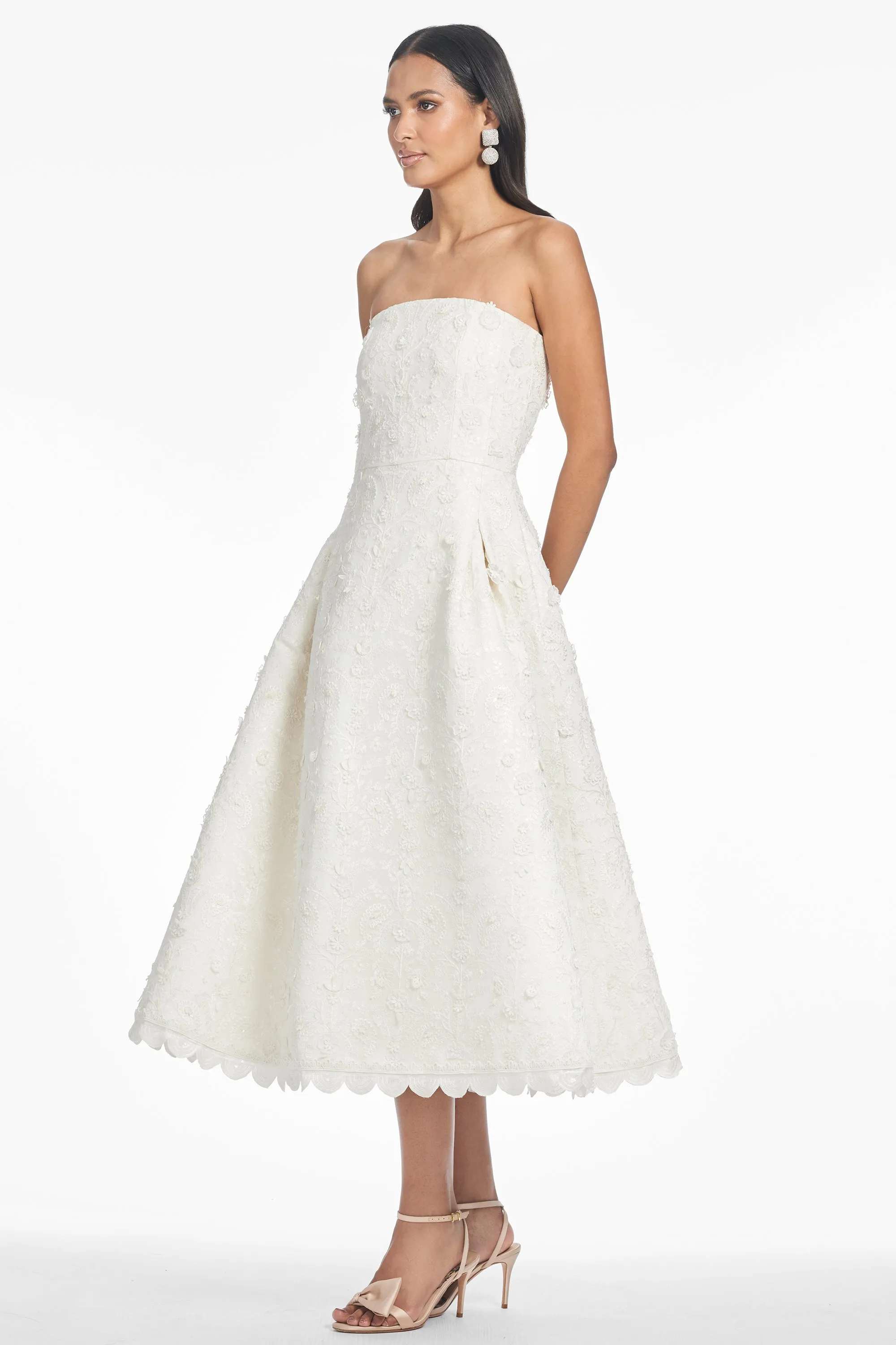 SHAY DRESS - IVORY