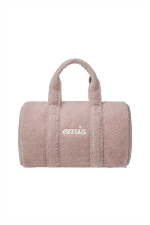 SHEARLING DUFFLE BAG-PINK